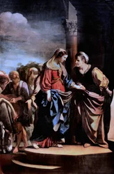 Guercino - Nawiedzenie. Nawiedzenie, 1632