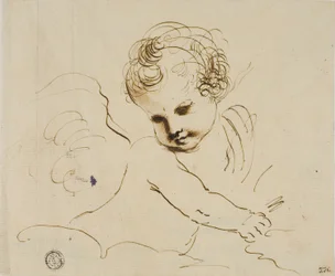 Putto w chmurach