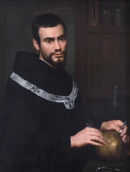 Portret młodego mnicha