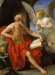 Anioł ukazujący się świętemu Hieronimowi, około 1640