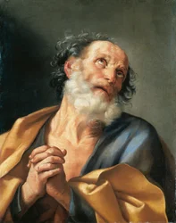 Włochy, portret płaczącego świętego Piotra