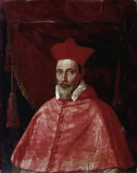 Portret kardynała Berlinghiero Gessi (olej na płótnie, ok. 1641)