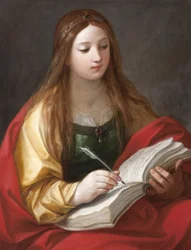 Sibylle - Sibyl par Reni, Guido (1575-1642). Olej na płótnie, Muzea Strada Nuova, Genua