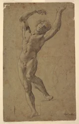 Studium dla św. Sebastiana, Muzeum Pomarici Santomasi, Apulia, Włochy