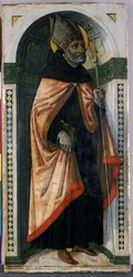 Św. Augustyn, ok. 1500 (tempera na drewnie)