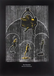 The Dancing Song, Thus Spoke Zarathustra, 2024 (drzeworyt i sitodruk)