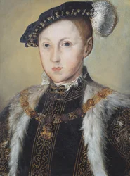 Portret Edwarda VI (olej na płótnie)