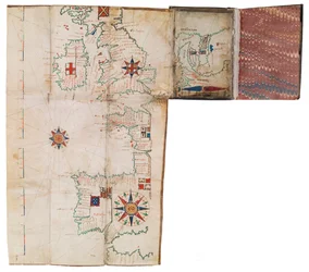 Kieszonkowy atlas i almanach morski, ok. 1546 r. (welin)