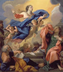 Wniebowzięcie Najświętszej Maryi Panny olej na płótnie