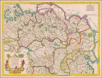 Mapa z 1766 roku - Mapa Tatarii sporządzona na podstawie relacji