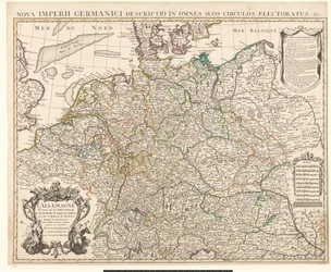 Mapa Niemiec