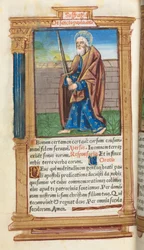Drukowana księga godzin (do użytku rzymskiego): fol. 99v, św. Paweł