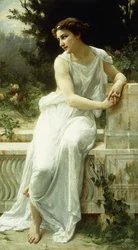 Dziewczyna z Pompejów w ogrodzie