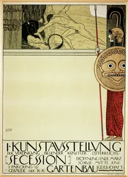 Plakat pierwszej wystawy Secesji (plakat)