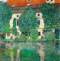 Schloss Kammer nad jeziorem Attersee III, 1910