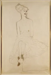 Siedząca kobieta, 1908