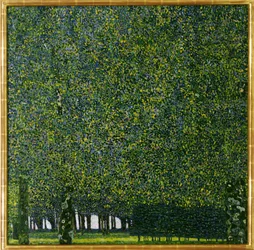 Park, ok. 1910 r. (olej na płótnie)