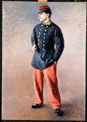 Żołnierz, ok. 1881