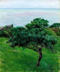 Jabłonie nad morzem, Trouville, 1880