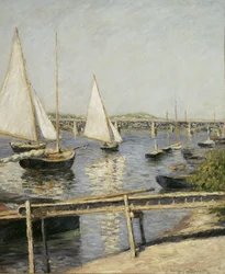 Łodzie żaglowe w Argenteuil, ok. 1930 r. 1888