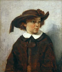 Portret młodej dziewczyny