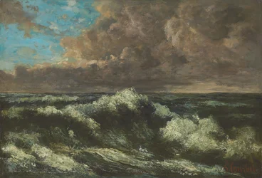 Pejzaż morski; Pejzaż morski, ok.1870
