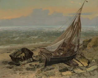 Łódź rybacka, 1865.