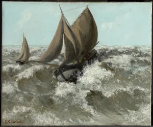 Żaglówka (Pejzaż morski)