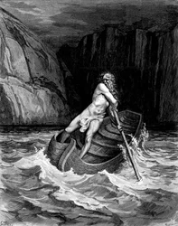 Przybycie Charona, 1857