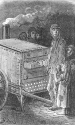 „Pieczony człowiek ziemniaczany”, 1872.