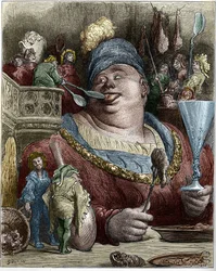 Gargantua, postać z powieści francuskiego pisarza François Rabelais