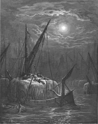 „Łódź z sianem na Tamizie”, 1872.