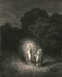 Ja, który teraz wzywam cię do tego zadania, jestem Beatrice, ok. 1890 r.