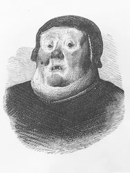 Ilustracja z „Le Quart Livre des Faicts et Dicts Hérosques du Bon Pantagruel” autorstwa François Rabelais, 1552