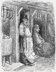 „Żydowscy rzeźnicy – Aldgate”, 1872.