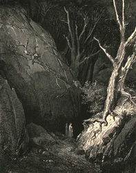 Dalej ruszył, zamknąłem jego kroki ścigane, c1890.