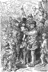 „Poza pierścieniem”, 1872.