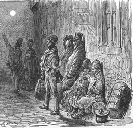 „Prowincjały w poszukiwaniu mieszkania”, 1872.
