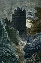 Romantyzm: "Zamek strachu", ilustracja Gustave