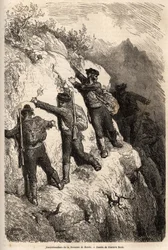 Przemytnicy z Serrania de Ronda. Rysunek Gustave