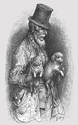 „Wielbiciel psów z West Endu”, 1872.