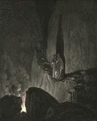 Przewodnik, który zauważył, jak uważnie patrzyłem, tak zaczął, około 1890.