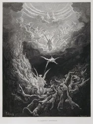 Sąd Ostateczny, ilustracja z Biblii Dorégo