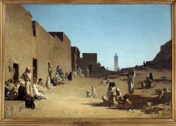 Laghouat. Sahara algierska. Obraz Gustave
