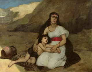 Arabka i jej dziecko, 1877