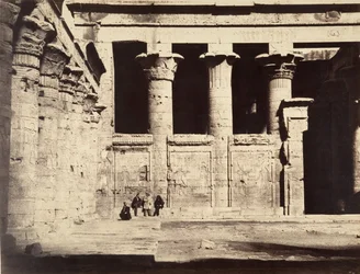Świątynia Edfu, 1867.
