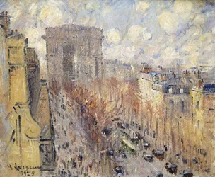 Aleja Friedland, Paryż, 1925