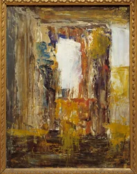 Abstrakcyjny obraz szkicowy Gustave Moreau (1826-1898) XIX-wieczny Paryż, Musee Gustave Moreau