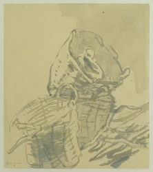 Kosze Rybackie (szary pranie na papierze)