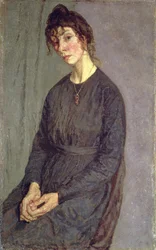 Portret Chloe Boughton-Leigh (olej na płótnie)